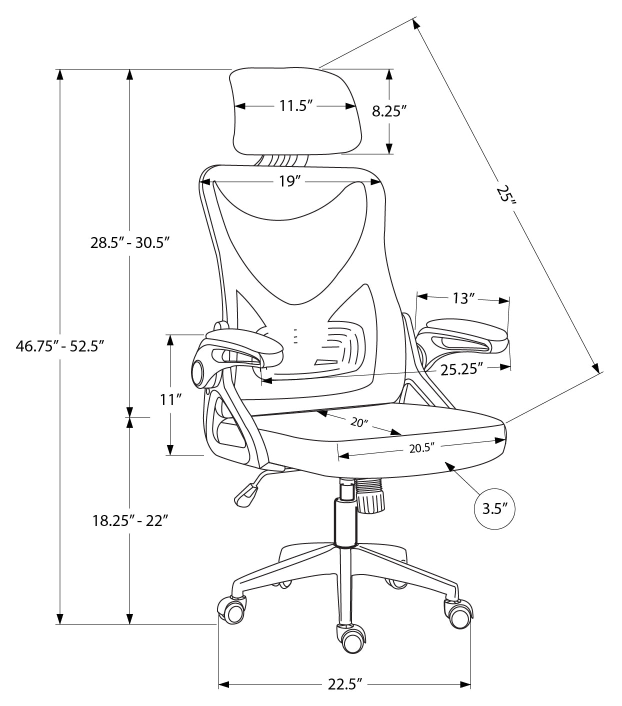 adjustable-mesh-office-chair-in-use