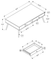 COFFEE TABLE - WALNUT